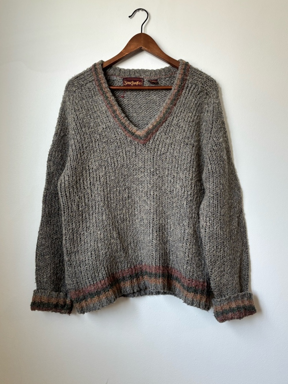 Vintage Serge Saint Yves oversized knit